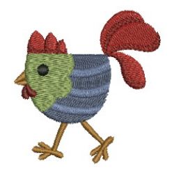 Country Chicken 02 machine embroidery designs