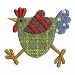 Country Chicken 03 machine embroidery designs