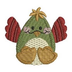 Country Chicken 05 machine embroidery designs