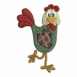 Country Chicken 07 machine embroidery designs