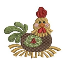 Country Chicken 08 machine embroidery designs