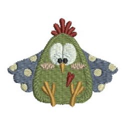 Country Chicken 09 machine embroidery designs