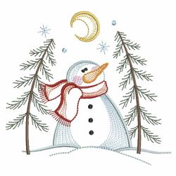 Vintage Snowman 3 04(Lg) machine embroidery designs