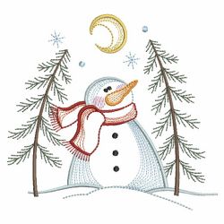 Vintage Snowman 3 04(Sm)