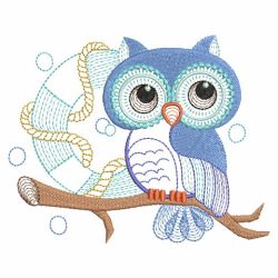 Four Seasons Owl 02(Lg) machine embroidery designs