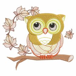 Four Seasons Owl 03(Md) machine embroidery designs