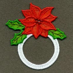 FSL Christmas Napkin Rings 2 12 machine embroidery designs