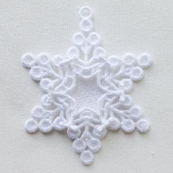 FSL Snowflake Photo Ornaments 07 machine embroidery designs