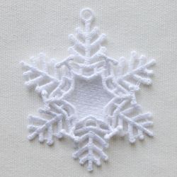 FSL Snowflake Photo Ornaments 09 machine embroidery designs