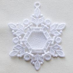 FSL Snowflake Photo Ornaments 11