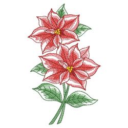 Elegant Poinsettia 02(Sm)