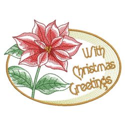 Elegant Poinsettia 03(Md) machine embroidery designs