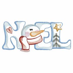 Vintage Snowman 4 09(Sm) machine embroidery designs