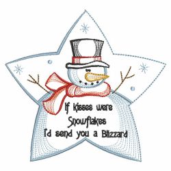 Vintage Snowman 4 10(Sm) machine embroidery designs