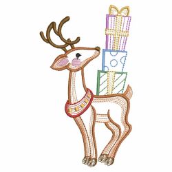 Vintage Christmas Reindeer 02(Lg)