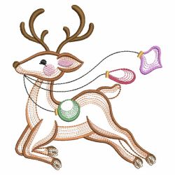 Vintage Christmas Reindeer 03(Md)