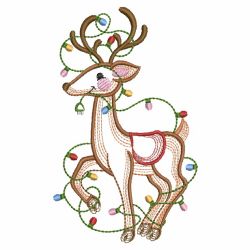 Vintage Christmas Reindeer 06(Sm)