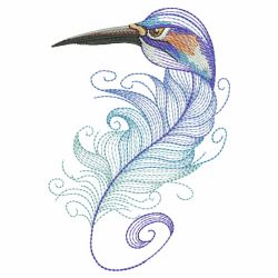 Bird Feathers 04(Lg) machine embroidery designs