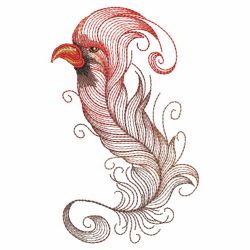 Bird Feathers 06(Lg) machine embroidery designs