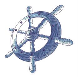 Sketched Nautical 06(Md) machine embroidery designs