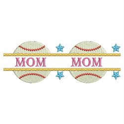Baseball Mom 06 machine embroidery designs