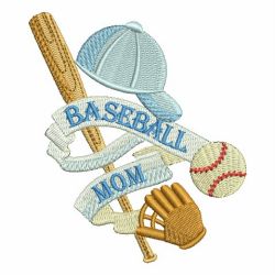Baseball Mom 10 machine embroidery designs