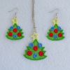 FSL Christmas Earrings And Pendant 04