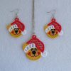 FSL Christmas Earrings And Pendant 05