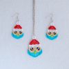 FSL Christmas Earrings And Pendant 10