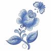 Delft Blue Roses 2(Lg)