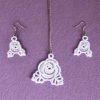 FSL Flower Earrings And Pendant 03