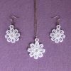 FSL Flower Earrings And Pendant 04