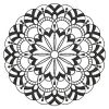 Blackwork Quilt Pattern 2 05(Md)