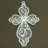 Organza Decorative Crosses 01