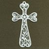 Organza Decorative Crosses 05