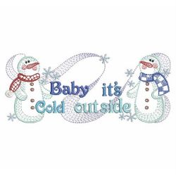 Cold Outside 03(Md) machine embroidery designs