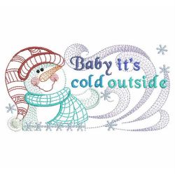 Cold Outside 05(Md) machine embroidery designs
