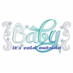 Cold Outside 06(Lg) machine embroidery designs