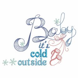 Cold Outside 08(Md) machine embroidery designs