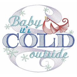 Cold Outside 09(Lg) machine embroidery designs