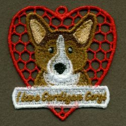 FSL Cardigan Welsh Corgi 04 machine embroidery designs