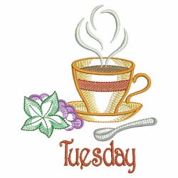 Days Of The Week Coffee Time 02(Lg)