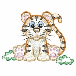 Rippled Safari Animals 05(Lg) machine embroidery designs