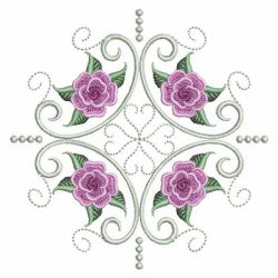 Pearl Roses Quilt 8 07(Md) machine embroidery designs