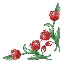 Watercolor Tulips 2 06(Sm) machine embroidery designs