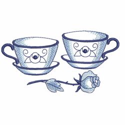 Delft Blue Tea Time 3 05(Md)