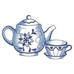 Delft Blue Tea Time 3 06(Lg)