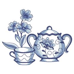 Delft Blue Tea Time 3 08(Md)