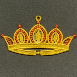 FSL Royal Crown Ornament machine embroidery designs