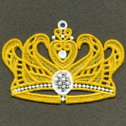 FSL Royal Crown Ornament 05 machine embroidery designs